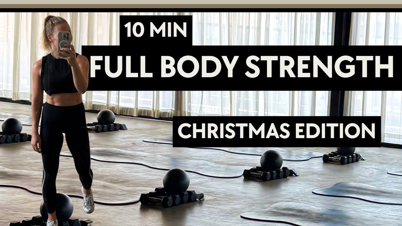 Christmas Full Body Workout – 10 Min Strength (No Equipment)
