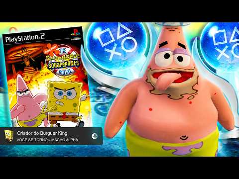 EU FIZ 100% DO INCRÍVEL BOB ESPONJA DE PS2 - The SpongeBob SquarePants Movie