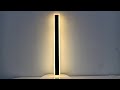 VAXLAMP Minimalist Linear Indoor LED Wall Lamp