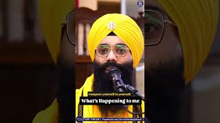 Compare yourself to yourself | Bhai Harinder Singh Ji | NKJ #nirvairkhalsajathauk #motivational