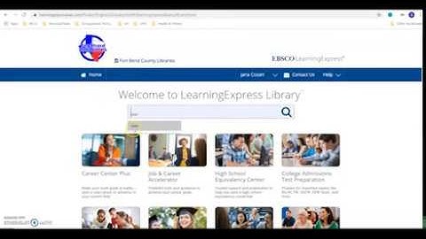 How to Log In to LearningExpress - FBCL