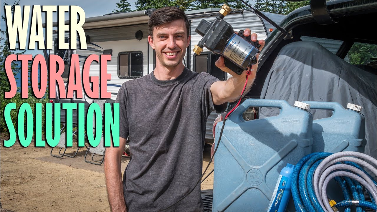 141 GALLONS?! MASSIVE RV Water Storage for Boondocking YouTube
