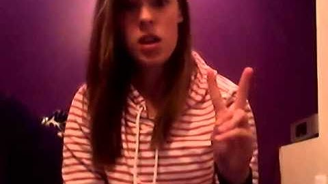 SLG101 American Sign Language I  Lesson 6 Assignment