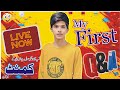 First live  qa  adnan karachi vlogs  support me guys