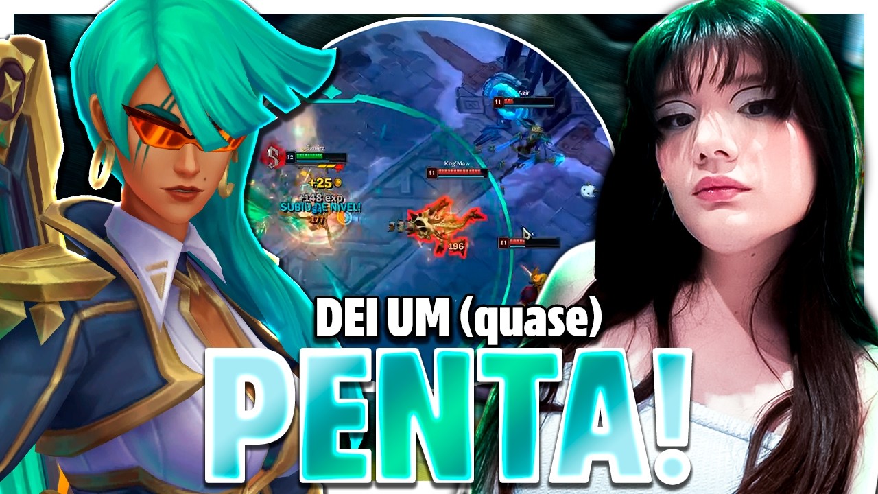 LOL: PASSUEDA TEAM QUEBRANDO TUDO NO CLASH DO ARAM! | Sabrinoca