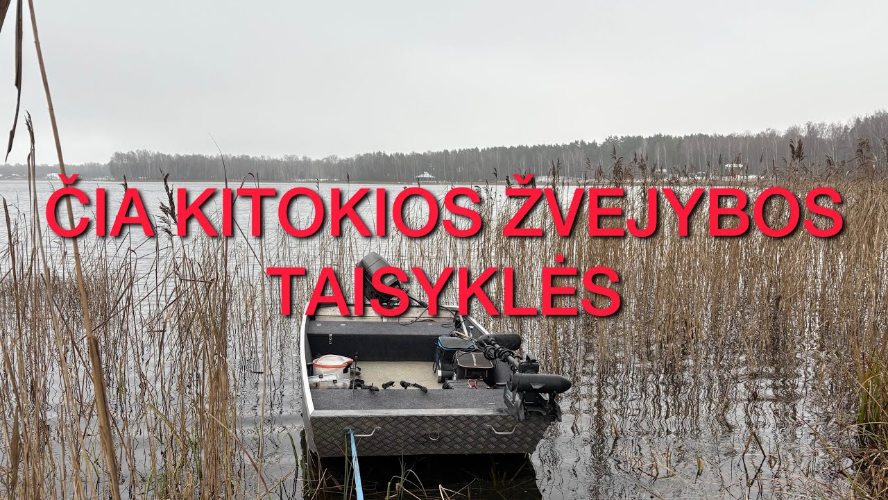 ŽVEJYBA EŽERE SU KITOKIOMIS ŽVEJYBOS TAISYKLĖMIS 2025 #79
