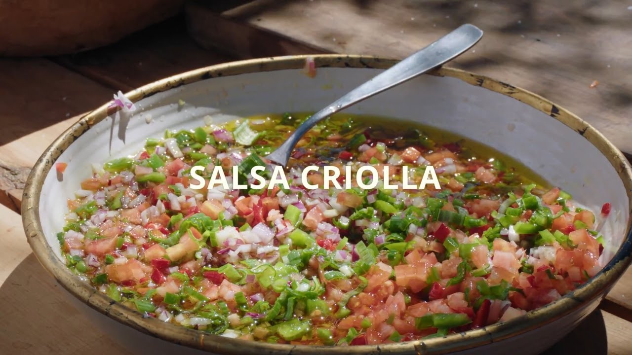 Francis Mallmann Teaches Lesson | Yeschef Preview - | YouTube Salsa Criolla