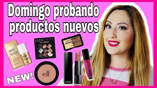 DOMiNGO  PROBANDO MAQUiLLAJE NUEVO Lucía beauty cloud