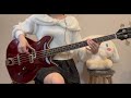 RED WARRIORS/OUTSIDER ベース弾いてみた
