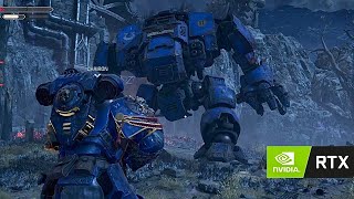 Dreadnought vs Heldrake Fight Scene is Hilarious in Space Marine 2 screenshot 3