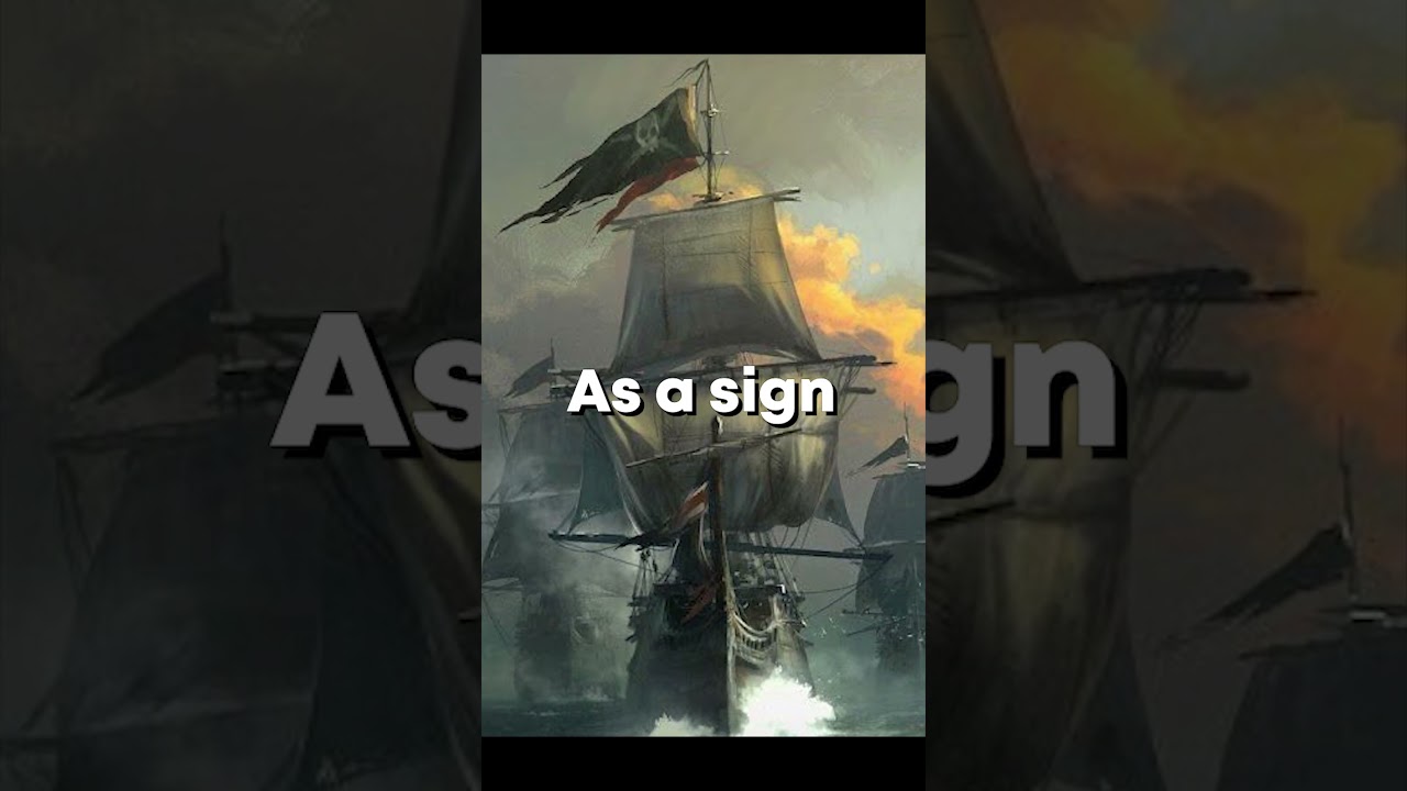 The Story Behind Pirate Flag. #shorts