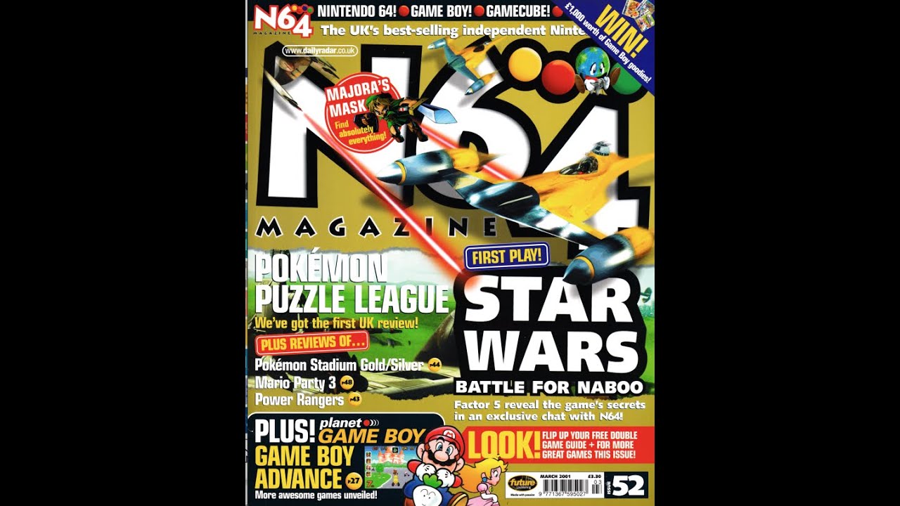 N64 Magazine 52 - March 2001 (UK) AI Image Analysis and Narration.