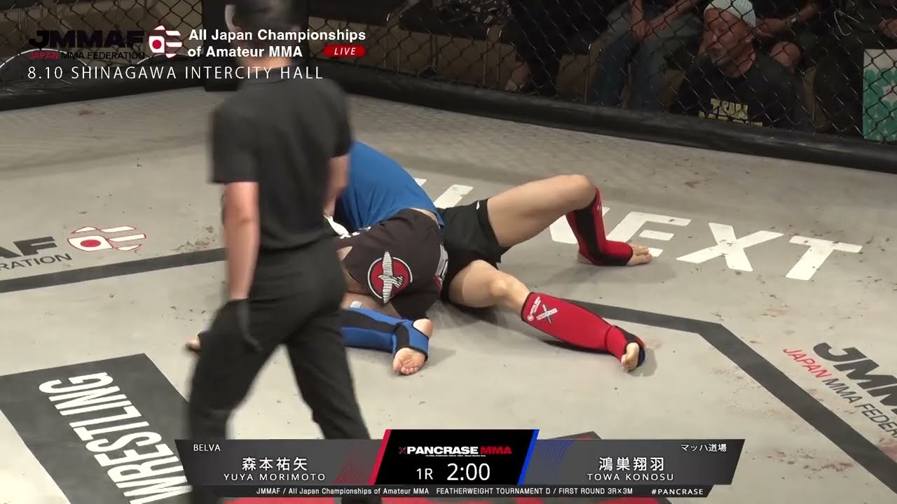 JMMAF All Japan Amateur MMA Championships Feather weight tournament D｜Morimoto vs. Konosu
