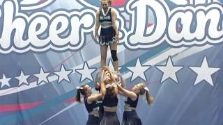 BU Falcons - Coed Group Stunt Level 3 @ BCA Spring Spirit Sensation 2015