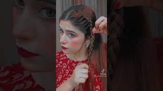 new simple hairstyle you try it🥰👩👸😍👗#subscribe  #comment#foryou#  trending