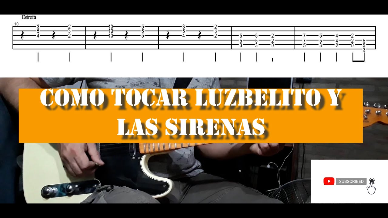 Como tocar Luzbelito y las sirenas de los losredondos YouTube