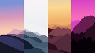 Soft Minimalist Pastel Landscapes | ENVATO | 2K