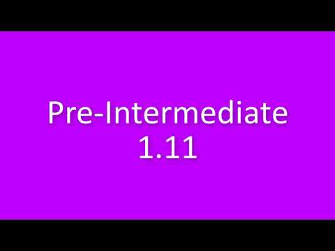 New English File Pre-Intermediate listening 1.11