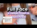 Full Face günstige vs. Teure Pinsel 🖌️