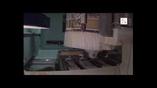 Bearbeitung Einer Z-Setzstufeprocessing Of A Z-Riser