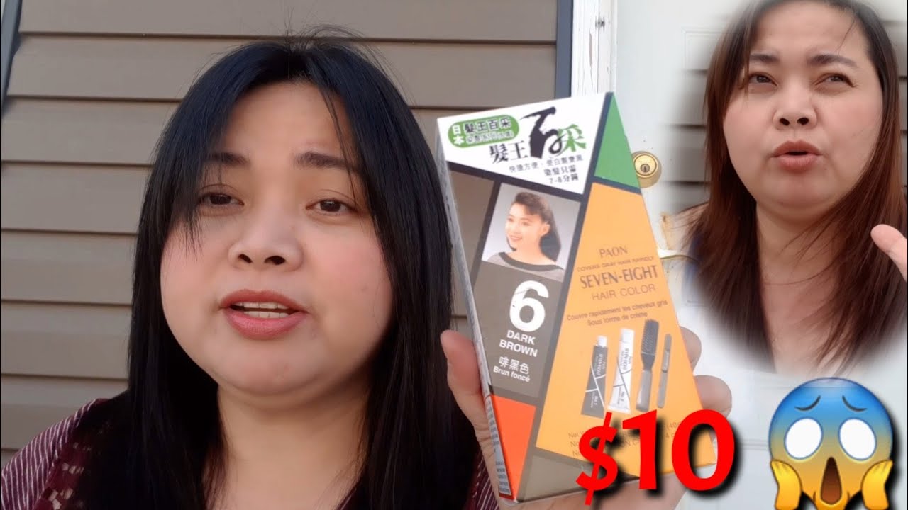 Paon SEVEN-EIGHT hair color kit 6 Dark brown | REVIEW | I LOVE IT!