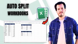 How to Split Excel Workbook Into Multiple Files Automatically | Step-by-Step Guide