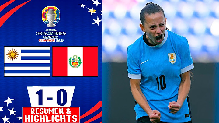 Uruguay vs Peru | 1-0 | Highlights | Women's Copa America 2025 | peru vs uruguay