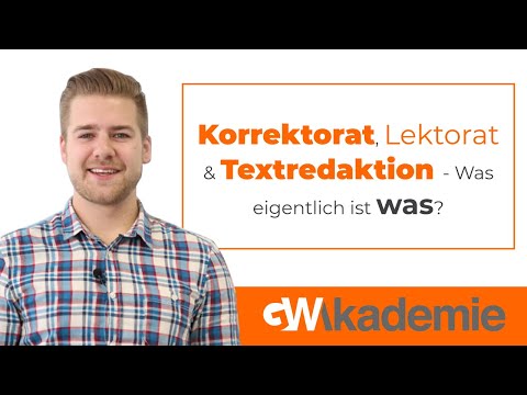 Korrektorat, Lektorat & Textredaktion - Was ist was? • GWriters.de