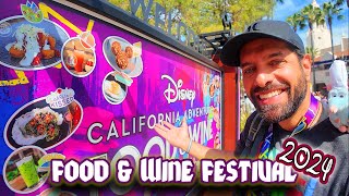 FOODIE GUIDE to Disney&#39;s FOOD &amp; WINE FESTIVAL 2024 | Tips, Tricks and the BEST treats to try!
