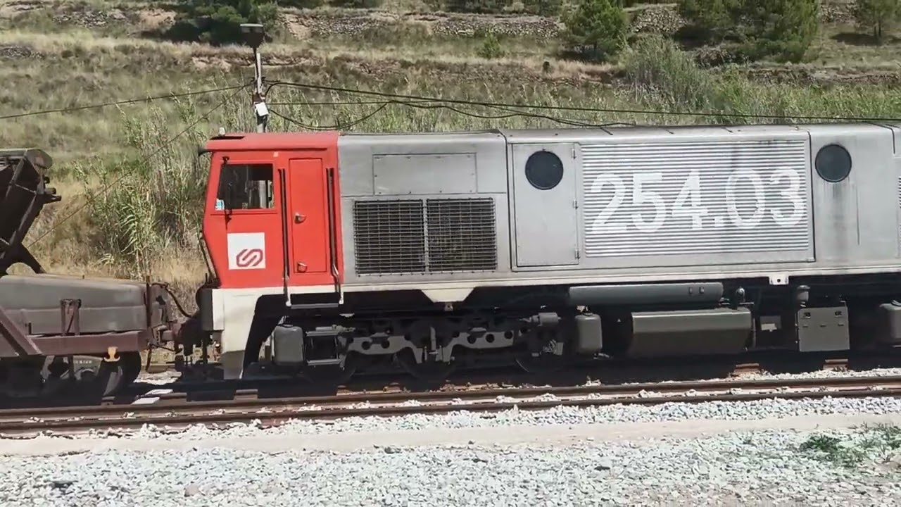 FGC: Maniobres a Súria amb el Potasser