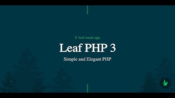 Generating a leaf project
