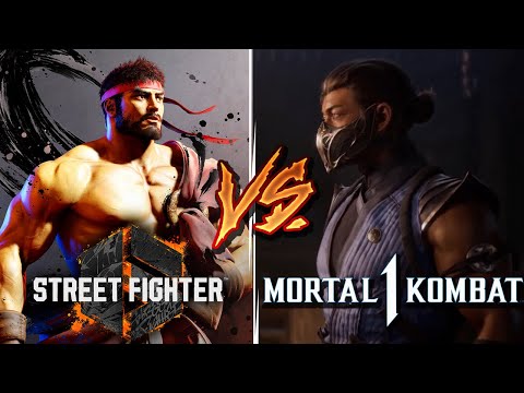 Street Fighter 6 and Mortal Kombat 1's Competitive Gameplay