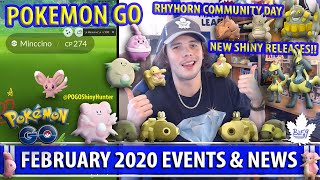 Pokémon GO | February 2020 Upcoming Events, Shiny Releases and more!!