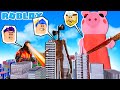 MEMBANGUN RUMAH SIREN HEAD KITA BERHASIL MENCIPTAKAN PIGGY SUPER RAKSAKSA LEGENDARIS!!ROBLOX HORROR