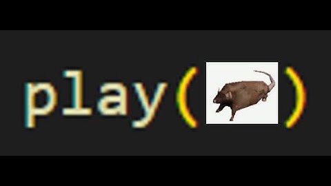 cursed programming 🐀