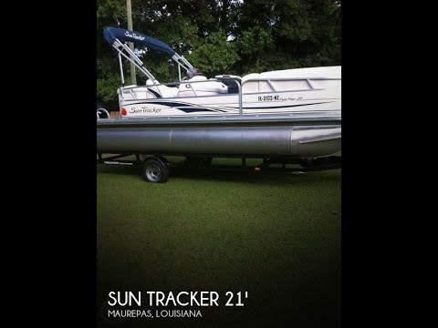 SOLD Used 2009 Sun Tracker 21 Party Barge Signature Series In Maurepas Louisiana