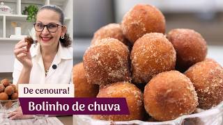 Bolinho De Chuva De Cenoura Super Fofinho Com Ganache De Chocolate - Isamara Amâncio