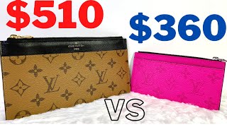 Louis Vuitton round coin purse comparison/What fits inside besides coins? 