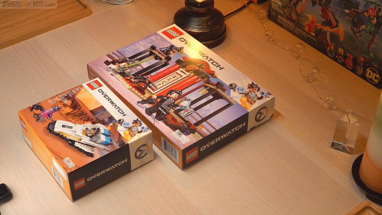Builds ⏩ LEGO Overwatch Tracer vs. Widowmaker + Hanzo vs. Genji 75970 75971