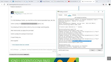 cisco 3650 switchport mode trunk