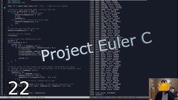 Project Euler #22 (in C): Names Scores