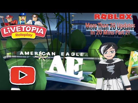 🌇 Roblox Livetopia MORE Than 20 Updates to Update 45: American Country Eagle Club 🇱🇷 (Part 2)