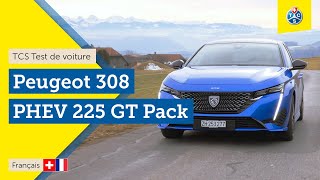 TCS Test de voiture (2022) – nouvelle Peugeot 308 hybride plug-in