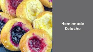 Homemade Kolache