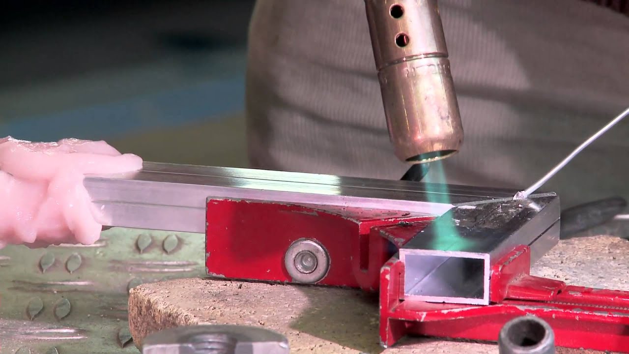 aluAgent aluminium solder wire heat insulation paste CC4000 YouTube