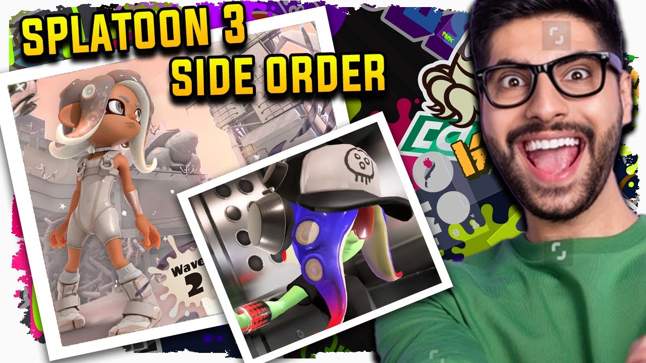 ALL Splatoon 3 side order trailers in order DLC | LIVE Reaction - YouTube