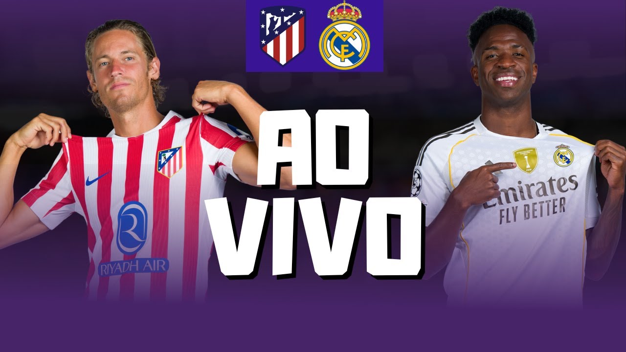 ATLÉTICO DE MADRID X REAL MADRID AO VIVO | SUPERCOPA DA ESPANHA | DIRETO DE JEDDAH | REAL AO VIVO