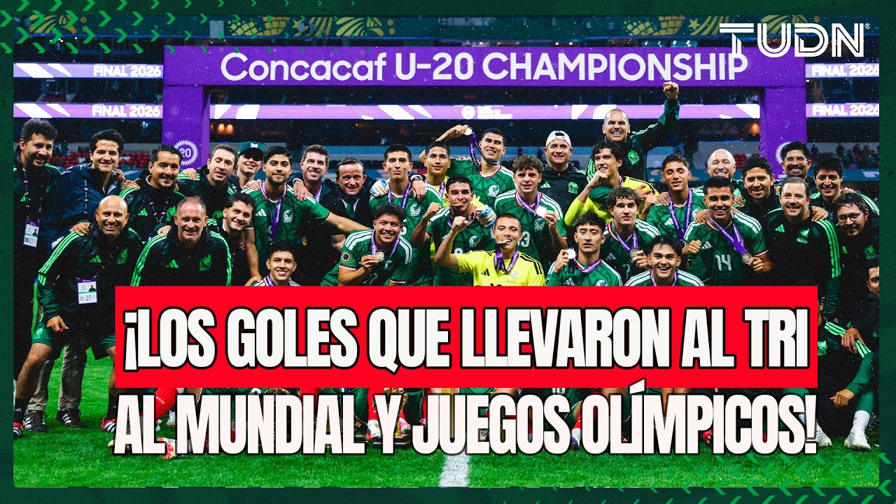 ¡GOLES DE MÉXICO! Todos los Golazos del Tri en el Premundial Sub-20 de Concacaf 🇲🇽🔥