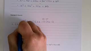 Celebrity Year 11 - Further Maths Notes 1.4 Example 1 -2 Profile