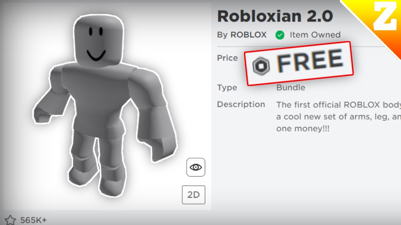 How to get the ROBLOXIAN 2.0 BUNDLE for FREE! *REAL* (ROBLOX) - YouTube